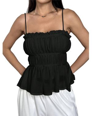 BELLA DESERT Top - Black