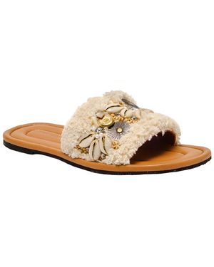 Free People Shipwreck Surf Shell Sandal - White