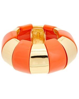 Kenneth Jay Lane Stretch Bracelet - Orange