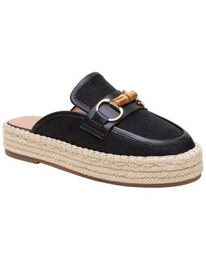 Linea Paolo Shiloh-L Leather Espadrille - Blue