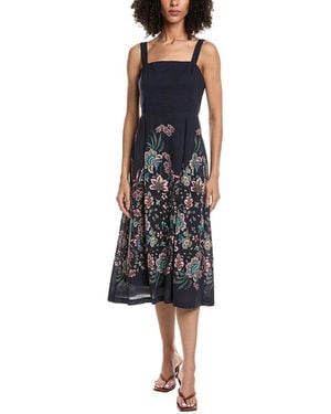 Julia Jordan Balboa Airwash Midi Dress - Black