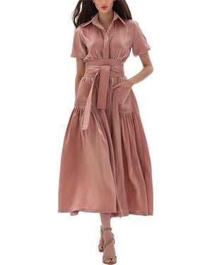 BGL Shirt Dress - Pink