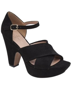 Linea Paolo Imogene Suede Sandal - Black