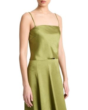 Vince Detachable Strap Top - Green