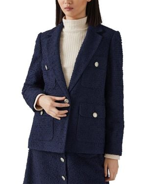 LK Bennett Lottie Jacket - Blue