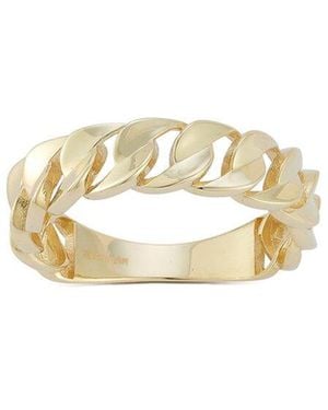 Ember Fine Jewelry 14k Curb Ring - White