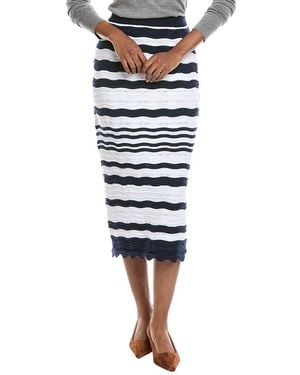 Laundry by Shelli Segal Mermaid Jumper Skirt - White