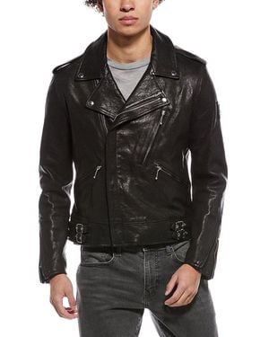 Belstaff Rider Leather Jacket - Black