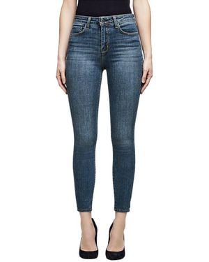 L'Agence Marguerite High-rise Skinny Jean - Blue