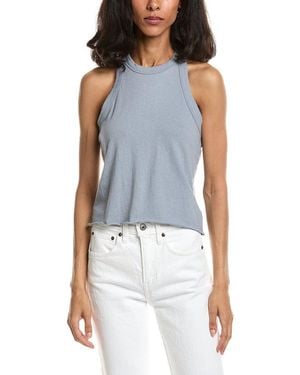 James Perse Jersey Muscle Tank Top - Blue