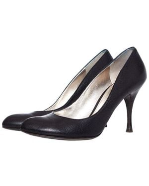 Dolce & Gabbana Leather Pump (Authentic Pre-Loved) - Blue