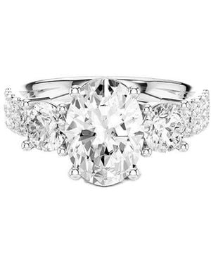 Amairah 14K 3.00 Ct. Tw. Lab-Grown Diamond 3 Stone Ring - White