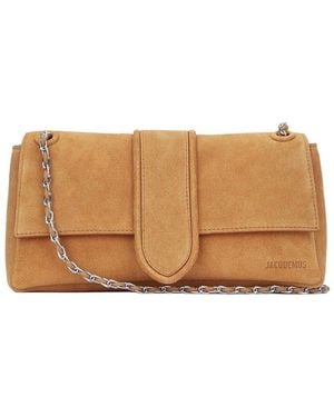Jacquemus The Bambino Leather Shoulder Bag - Brown