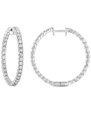 Amairah 5.00 Ct. Tw. Lab-Grown Diamond Hoop Earring - White