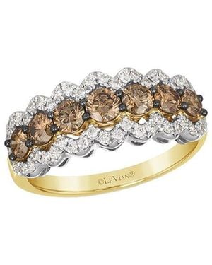 Le Vian Honey & Chocolate 14K 1.37 Ct. Tw. Diamond Band Ring - White