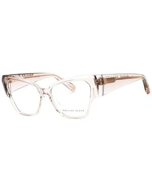 Philipp Plein Vpp100 55Mm Optical Frames - Natural