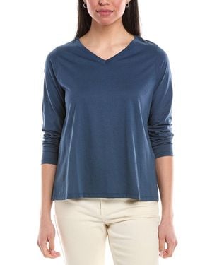 Eileen Fisher T-Shirt - Blue