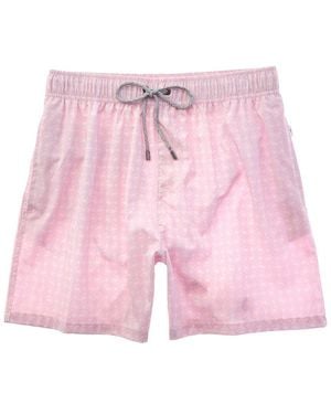 Vintage Summer Swim Short - Pink