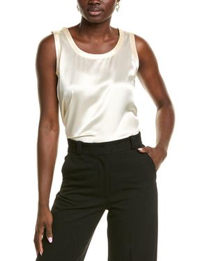 Lafayette 148 New York Perla Silk Blouse - Multicolor