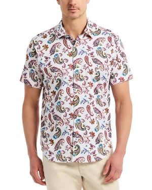 Robert Graham Tangier Woven Shirt - White