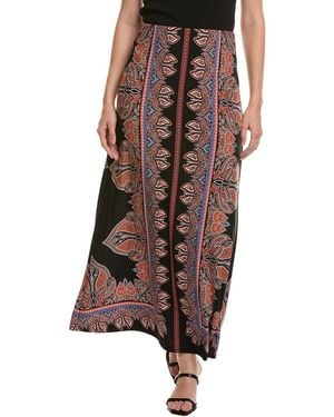 Vince Camuto Pull-On Maxi Skirt - Brown