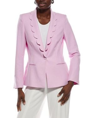 Marc Cain Solid Blazer - Pink
