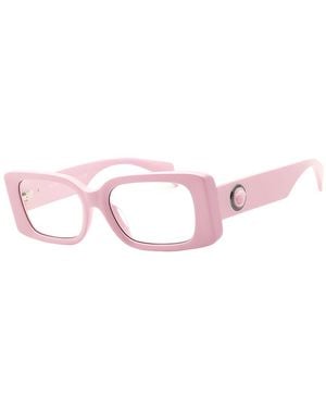 Versace 51Mm Optical Frames - Pink