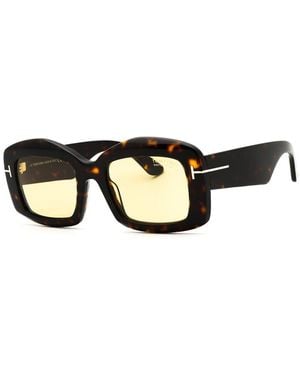 Tom Ford Elvira 53Mm Sunglasses - Black