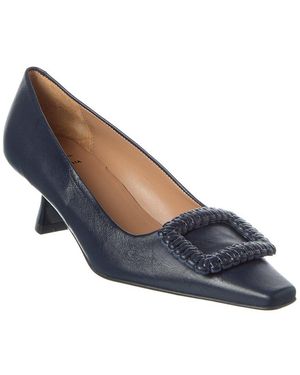 Aquatalia Aurelia Waterproof Leather Pump - Blue