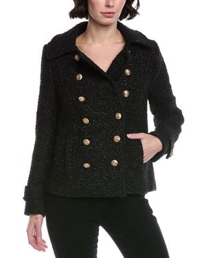 Stellah Tweed Jacket - Black
