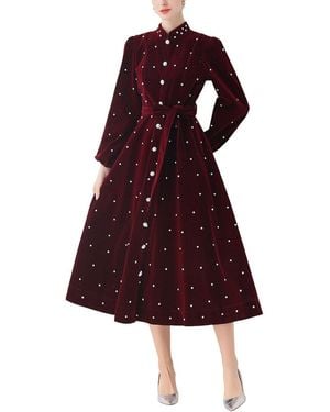 Kaimilan Midi Dress - Red