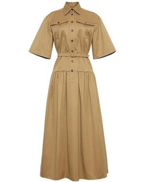 Adam Lippes Edie Dress - Natural
