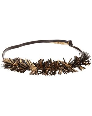 Brunello Cucinelli Leather Belt - Metallic
