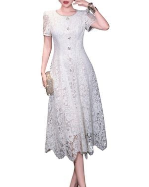 BURRYCO Brc By Midi Dress - Grey