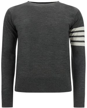 Thom Browne Wool Jumper - Grey