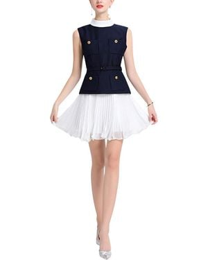 DZA Mini Dress - Blue