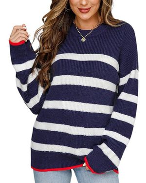 ENJOY PETRA Pullover - Blue