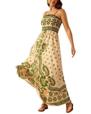 CAMILA BLANCO Maxi Dress - Metallic