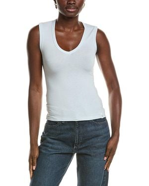 Rag & Bone Lucy V-Neck Tank - White