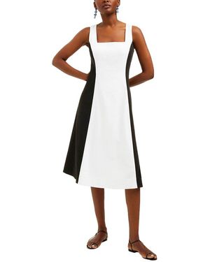 Draper James Genevieve Midi Dress - White