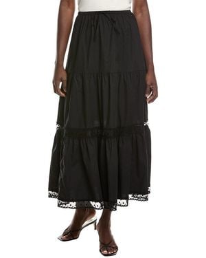 WeWoreWhat Pull-on Midi Skirt - Black