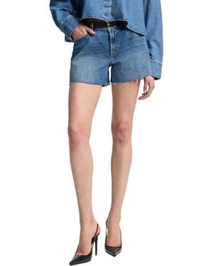 7 For All Mankind Mid Short - Blue