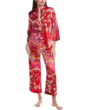 Natori 2Pc Pyjama Set - Red