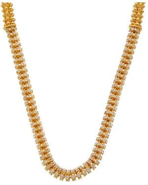 Kenneth Jay Lane Solo Necklace - Metallic