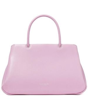 Kate Spade Grace Fine Grain Leather Medium Satchel - Pink