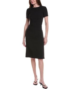 FFORME Lyla Sculpted Midi Dress - Black