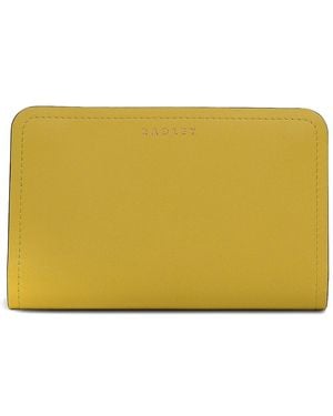 Radley Elm Avenue Medium Bifold Leather Purse - Yellow