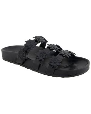 Aerosoles Leflor Flat Sandal - Black