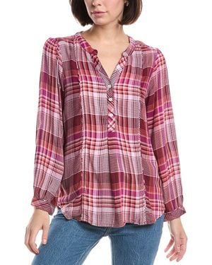 Michael Stars Lucille Shirt - Red