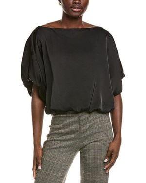 Endless Rose Bubble Top - Black